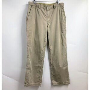 The North Face Men's Flat Front Carpenter Cotton Cargo‎ Pants Size 34x27
